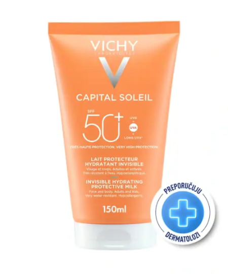 Vichy Capital Soleil Invisible Hydrating Milk SPF50, 150ml