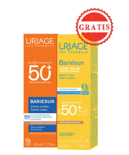 Uriage Set Bariesun SPF50 Golden Tonirana Krema 50 ml + GRATIS SPF50 Golden Tonirana Krema 50 ml