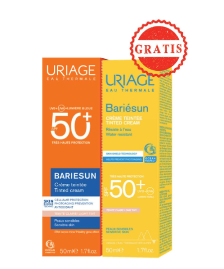 Uriage Set Bariesun SPF50 tonirana krema FAIR 50 ml + GRATIS SPF50 tonirana krema FAIR 50 ml