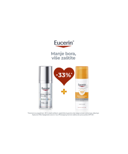 EUCERIN HYALURON-FILLER EPIGENETIC Serum 30ml + EUCERIN SUN Anti-Age fluid SPF50, 50ml