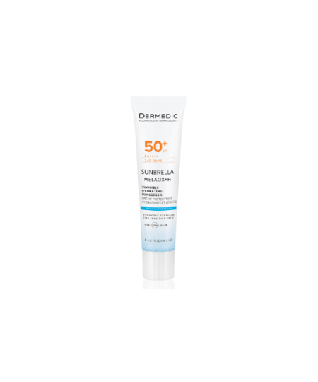 DERMEDIC SUNBRELLA MELAOX+H NEVIDLJIVA HIDRATANTNA KREMA ZA SUNČANJE SPF 50+ 40 ML