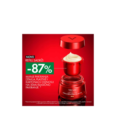 Vichy Liftactiv Collagen Spacialist 16 REFILL dnevna krema SPF50+ 50 ml