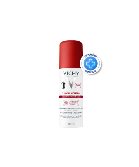 VICHY CLINICAL CONTROL ANTIPERSPIRANT SPREJ 96 H 125 ml