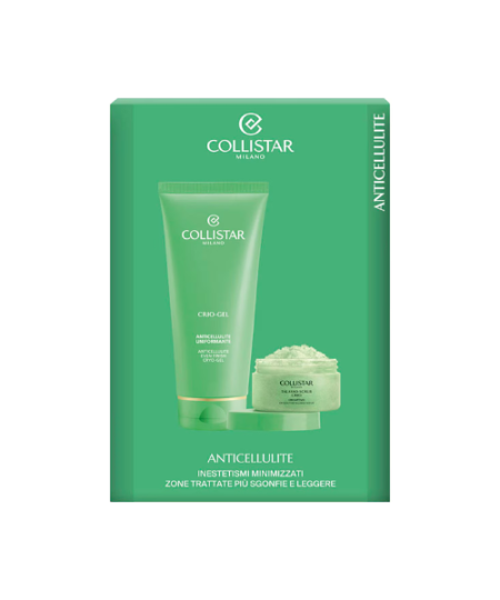 COLLISTAR SET ANTICELLULITE CRYO GEL + TALASSO SCRUB