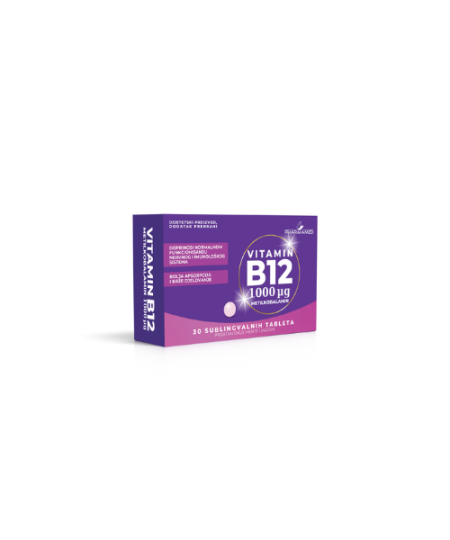 PHARMAMED VITAMIN B12 1000μg TABLETE A30