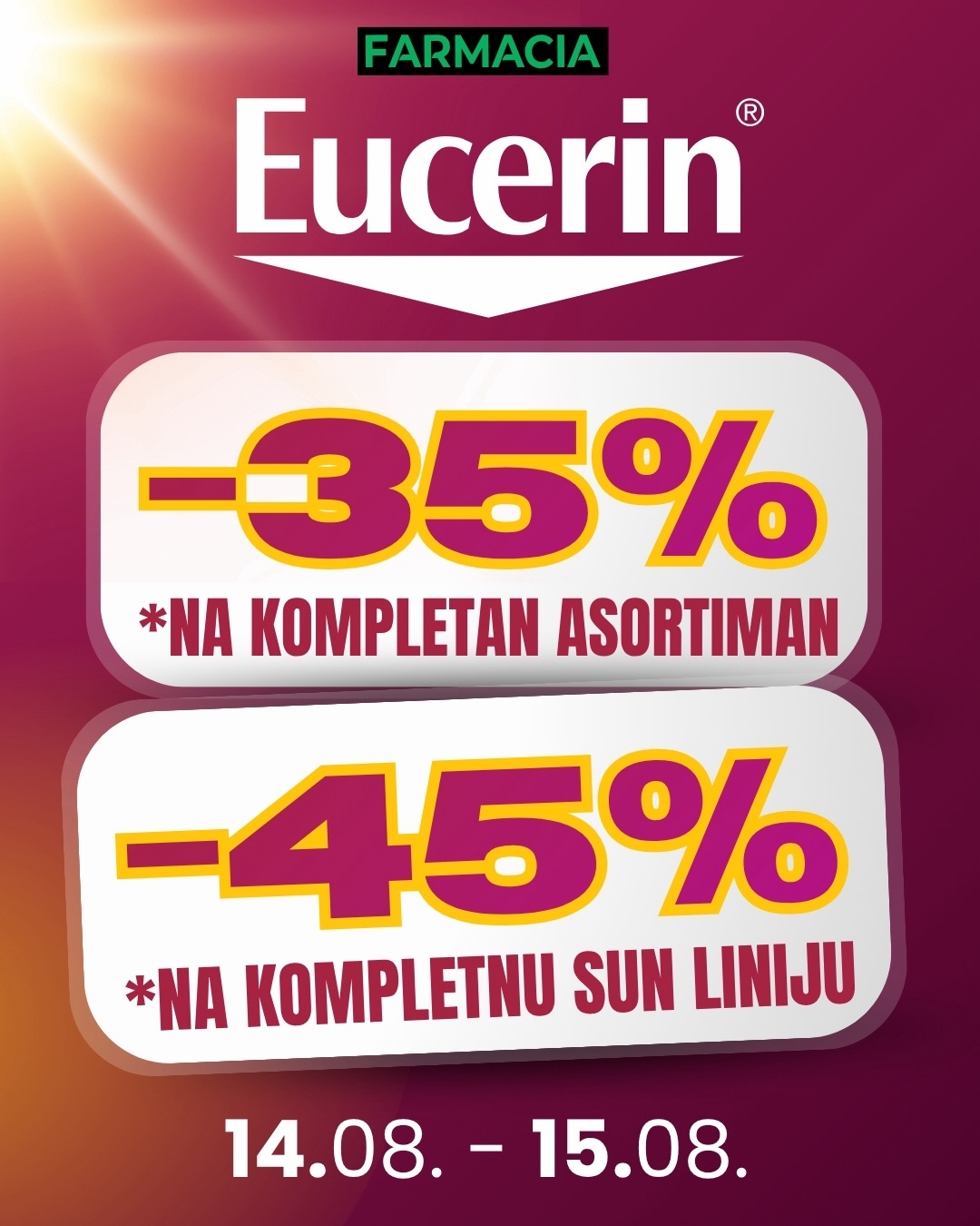 Eucerin kompletan i Sun