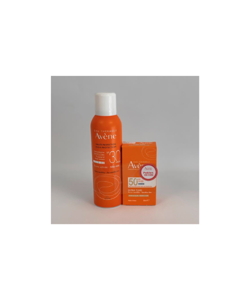 Avene Sun Sprey Spf30+ 200ml + Ultra Fluid Spf50+ 50ml