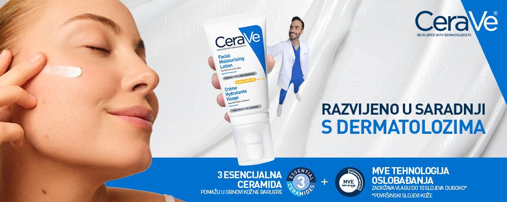 CeraVe — Razvijeno u suradnji s dermatolozima