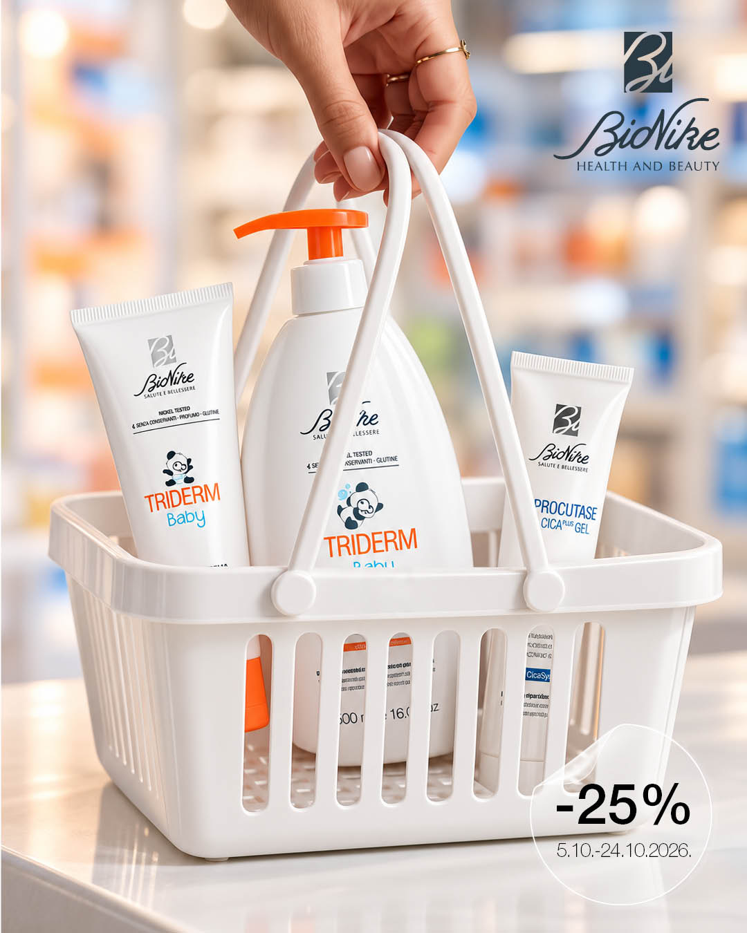 Bionike Triderm Baby i Procutase Cica